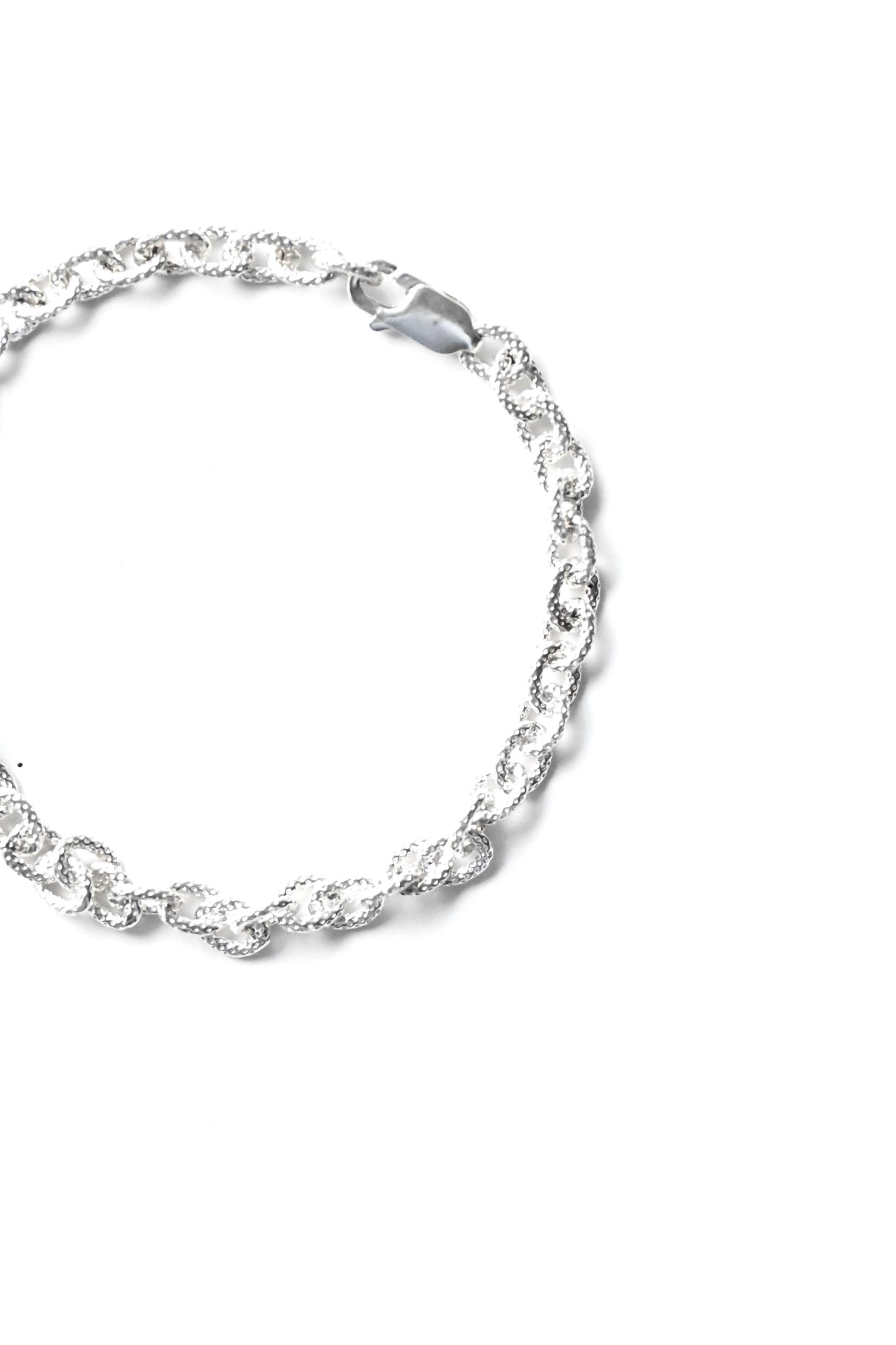 ララガン　ブレスレット　シルバー R.ALAGAN ララガン-CLASSIC CHAIN BRACELET-SILVER - LOCALERS