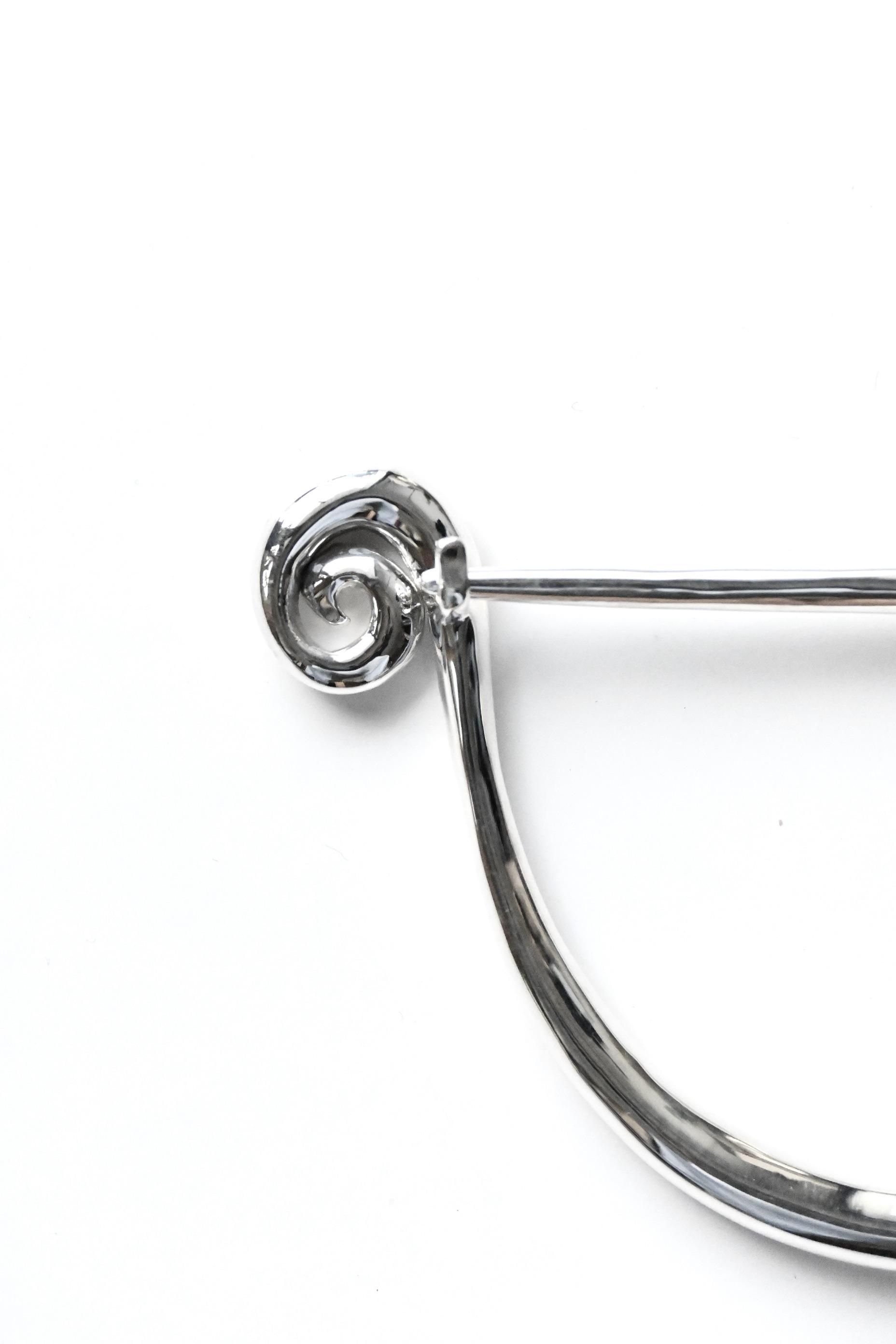 R.ALAGAN / Fibula Bangle - Silver - HEIRLOOM