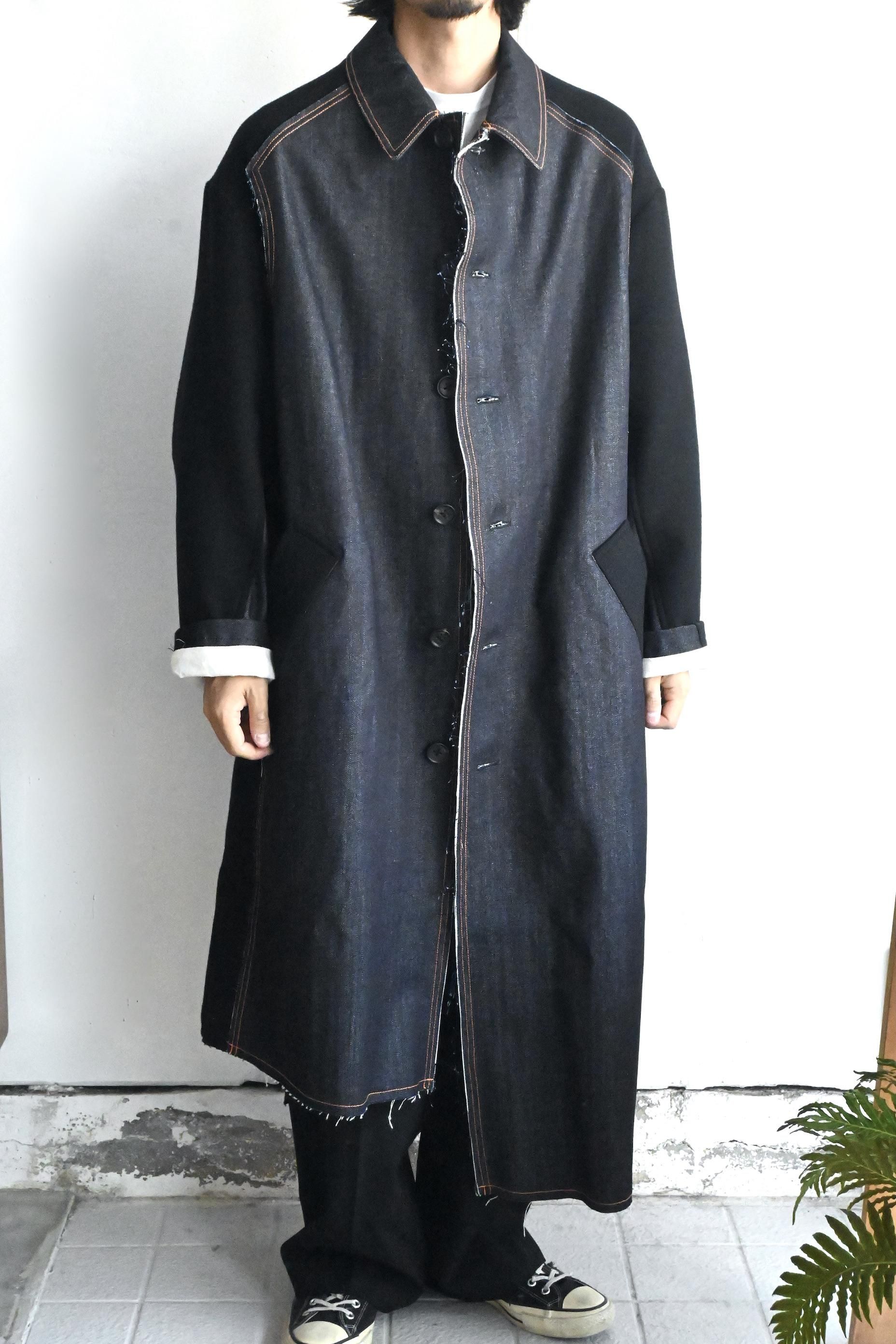 KHOKI フォールコート 03 | Indigo - HEIRLOOM KHOKI フォールコート 03 | Indigo - HEIRLOOM