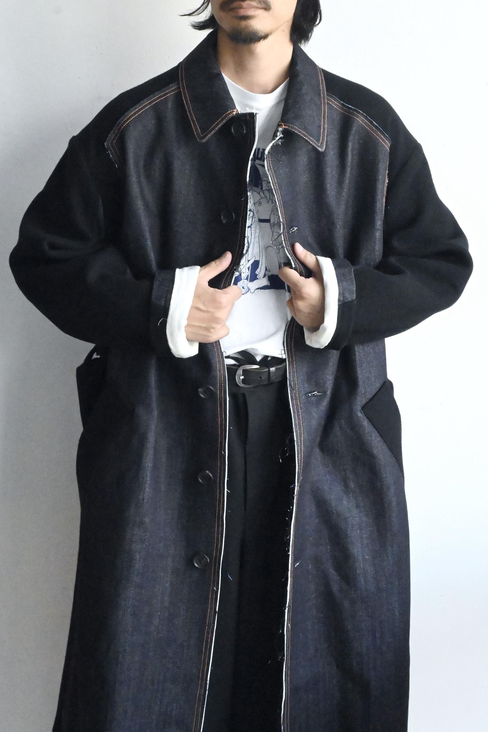 KHOKI フォールコート 03 | Indigo - HEIRLOOM KHOKI フォールコート 03 | Indigo - HEIRLOOM