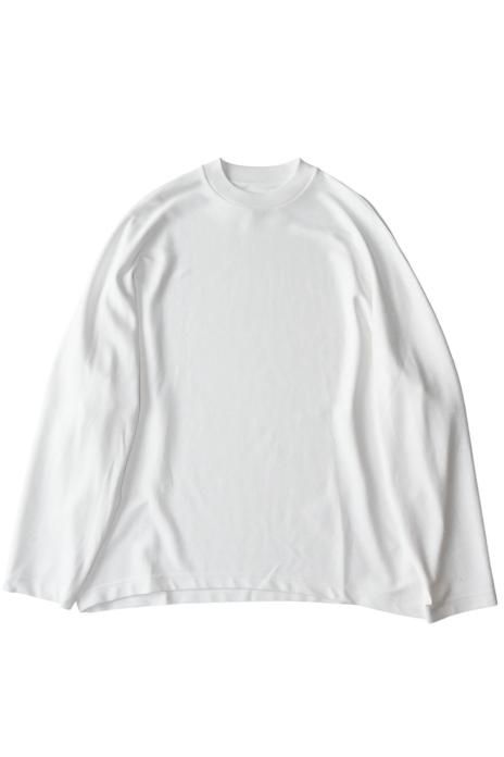 nonnotte / Draping C/N Pullover - White