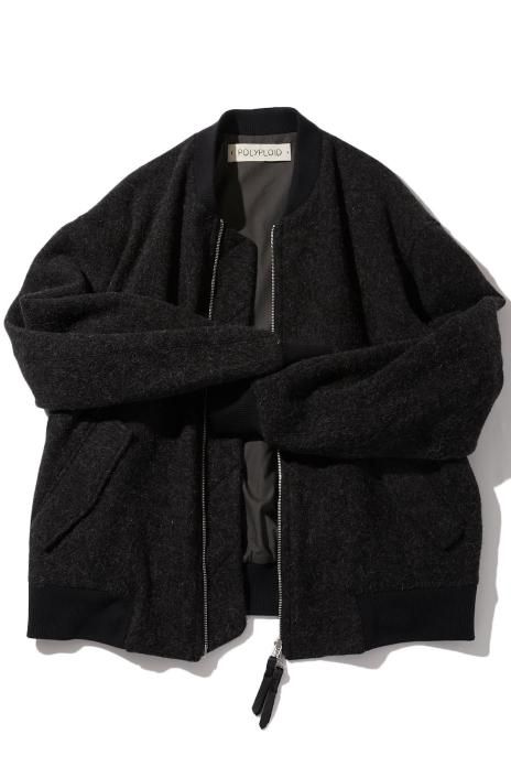 POLYPLOID / Flight Jacket B - Charcoal