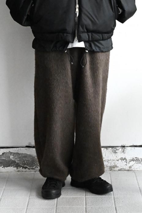POLYPLOID / Over Pants B - Brown