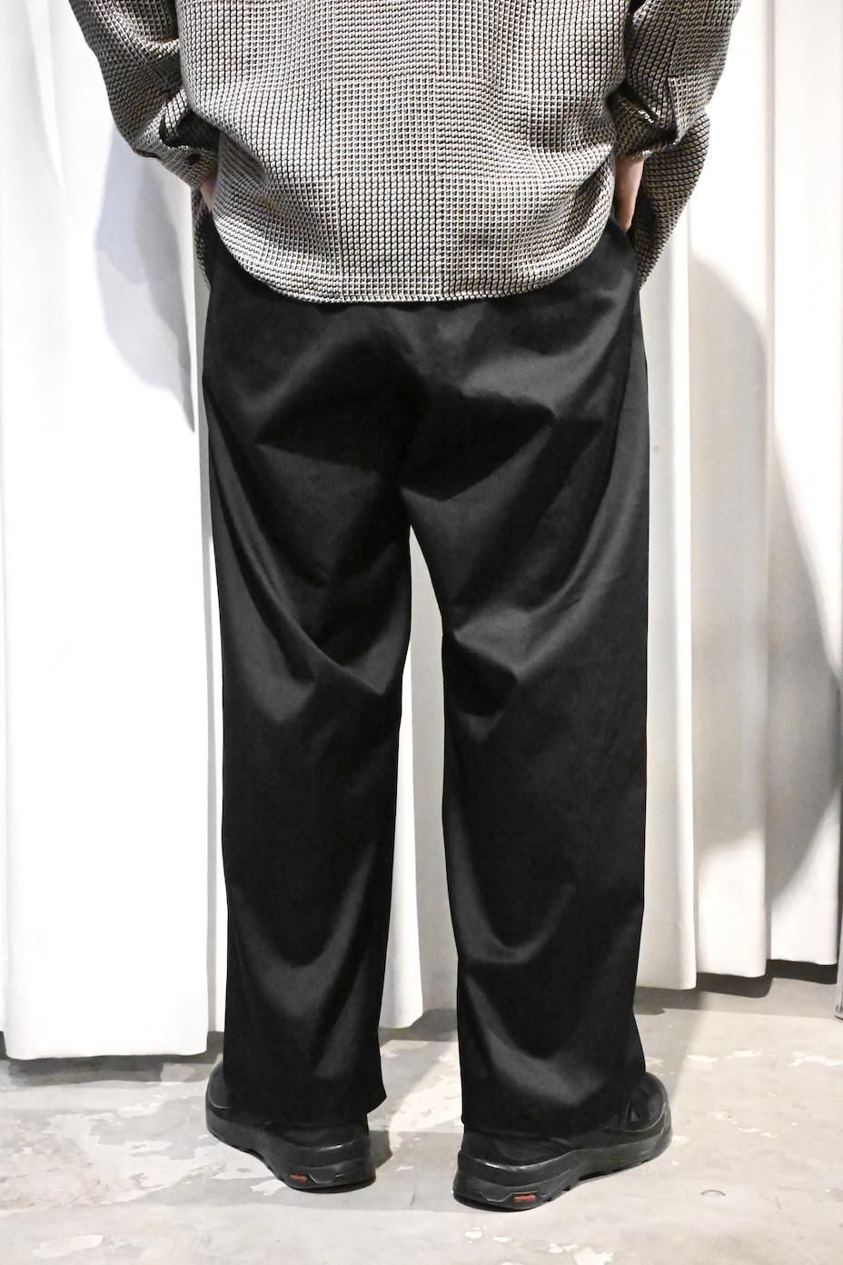 nonnotte / Draping Elastic In Tuck Wide Trousers - HEIRLOOM nonnotte / Draping Elastic In Tuck Wide Trousers - HEIRLOOM
