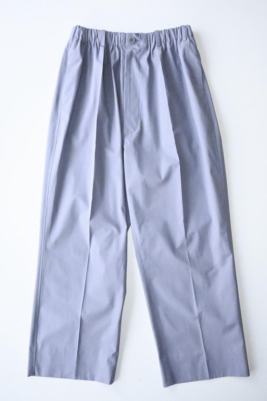 nonnotte | Elastic In Tuck Wide Trousers - HEIRLOOM