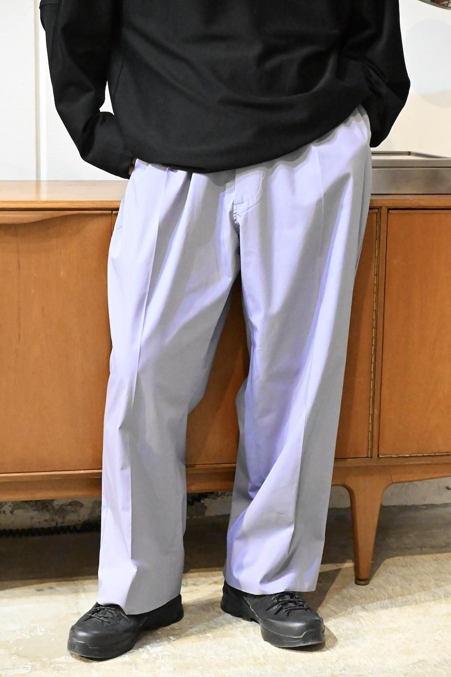 パンツ nonnotte wide trousers nonnotte / ノノット / Draping 5-Tuck Wide Trousers【Nid