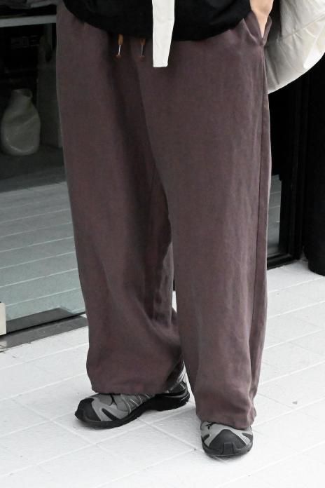 POLYPLOID / OVER PANTS C - DARK BERRY