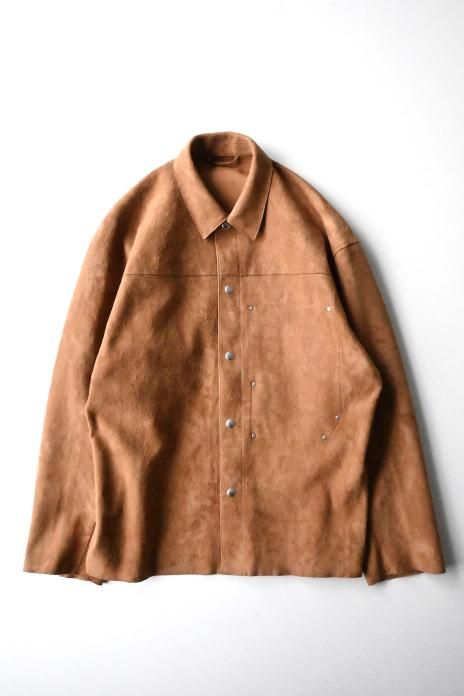 phebus / Suede Jacket - Tabacco