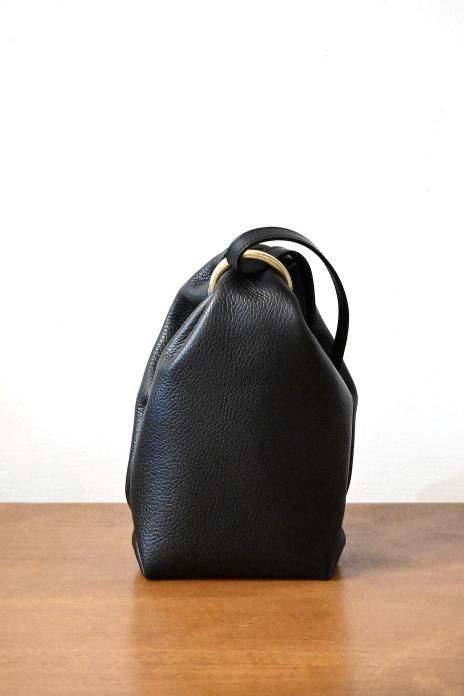 MARROW / DOUBLE FACED RING MUFF - Black