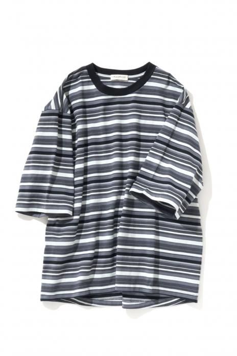 POLYPLOID / T SHIRTS B - BLACK / GRAY