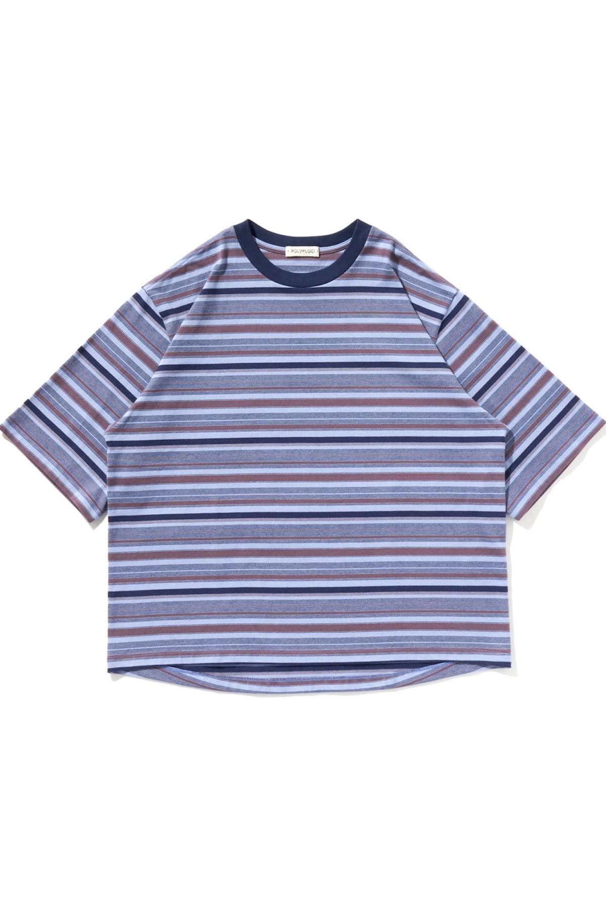 POLYPLOID（ポリプロイド）ボーダーTシャツ POLYPLOID （ポリプロイド ）ボーダーTシャツ