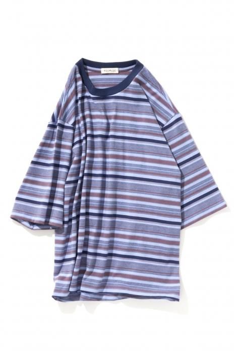POLYPLOID / T SHIRTS B - PURPLE / NAVY