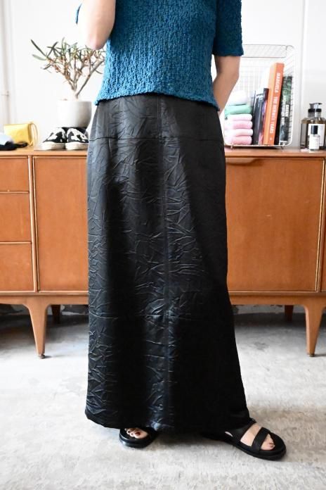 PHOTOCOPIEU / LONG SKIRT (KADIATOU) - BLACK