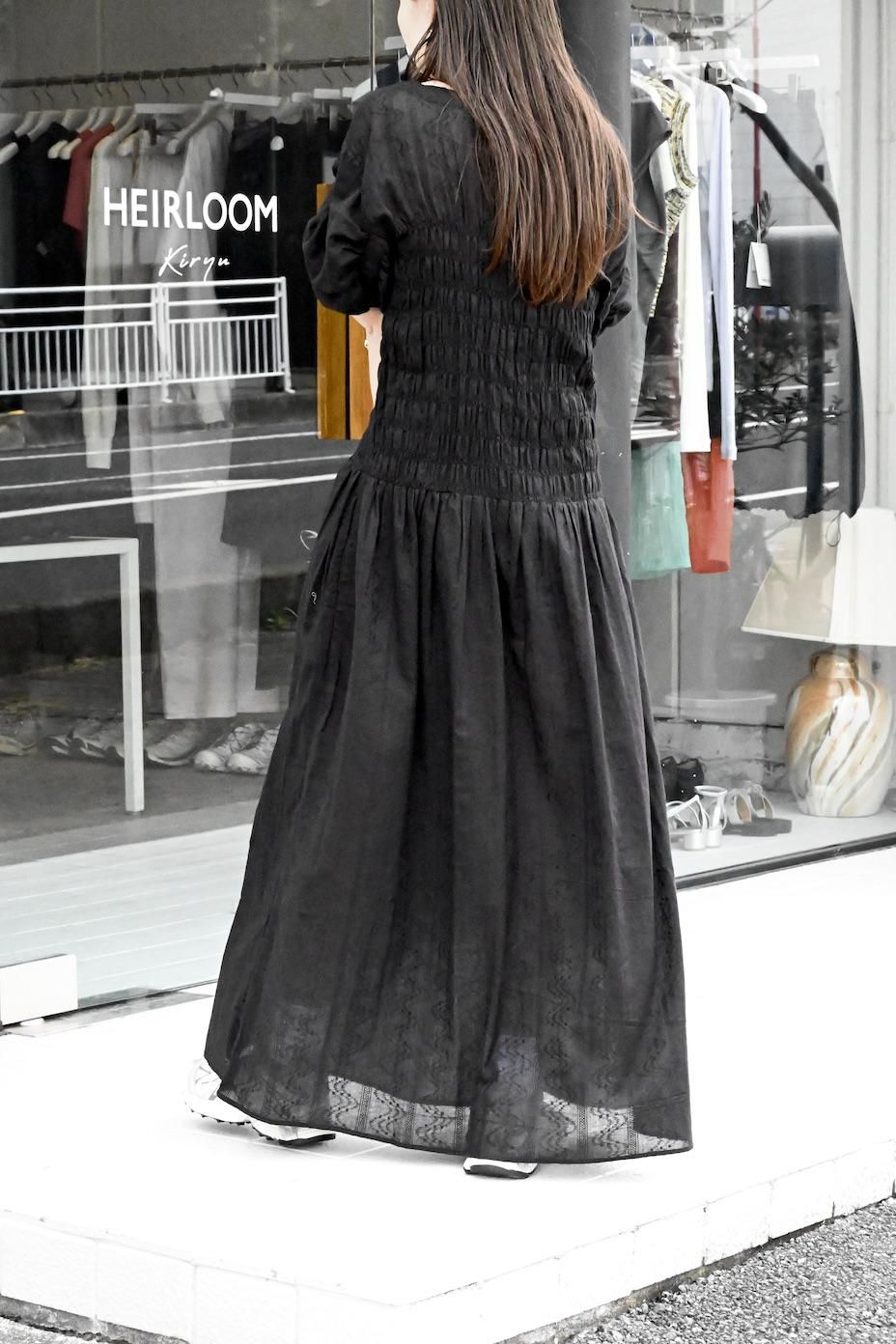 TADO | YUNIKA SHIRRING DRESS - HEIRLOOM