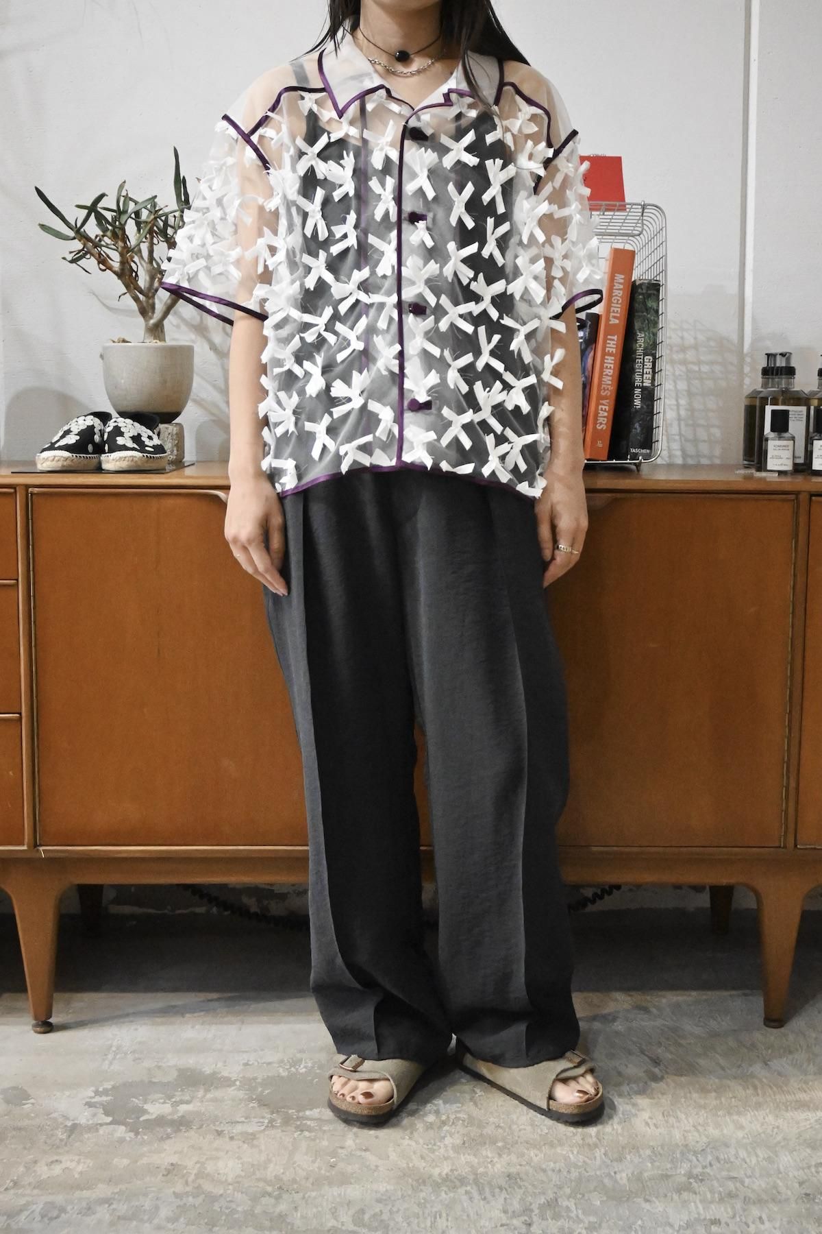 jonnlynx | リボンチュールシャツ - HEIRLOOM