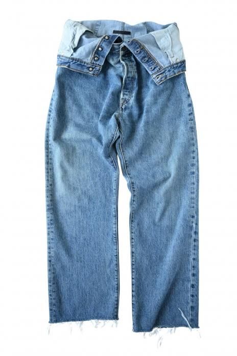 QUIITO / W WAIST DENIM PT - HEIRLOOM