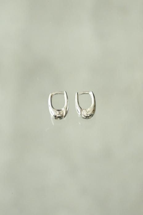 R.ALAGAN / TINY THIN HOOPS - (SILVER)