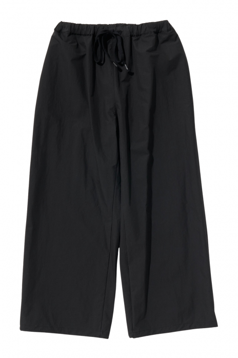 POLYPLOID / OVER PANTS C - BLACK