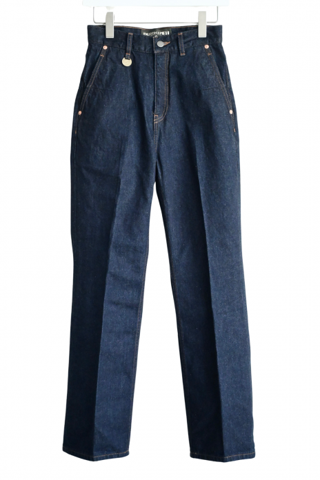 PHOTOCOPIEU / HI-WAIST DENIM PANTS (DAPHNE) - NAVY