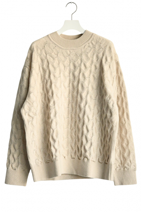 PHOTOCOPIEU / LOOSE SWEATER(OPIE) - ECRU
