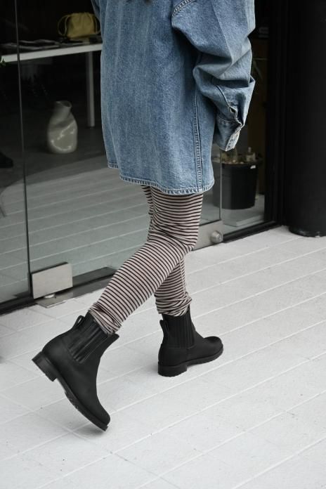 jonnlynx / WOOL RIB PANTS - ENJIBEIGE