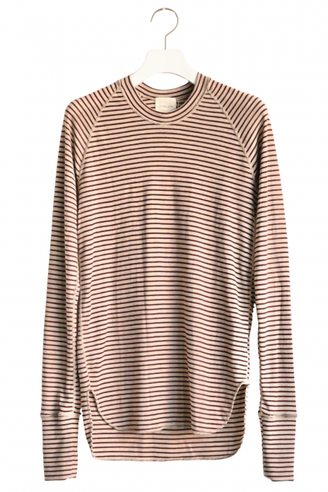 jonnlynx / WOOL RIB TEE - ENJIBEIGE