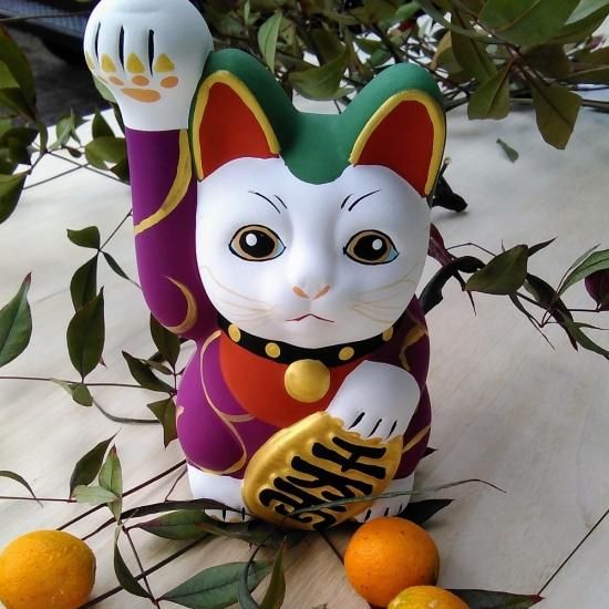 招き猫and子ぶた【常滑焼/貯金箱】 招き猫and子ぶた【常滑焼/貯金箱】