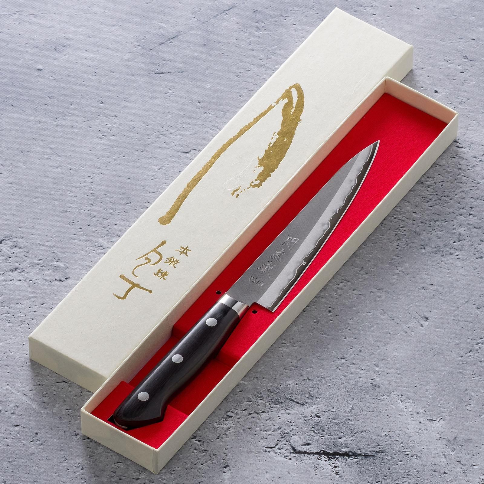 関虎徹 V金10号 ペティナイフ 135mm