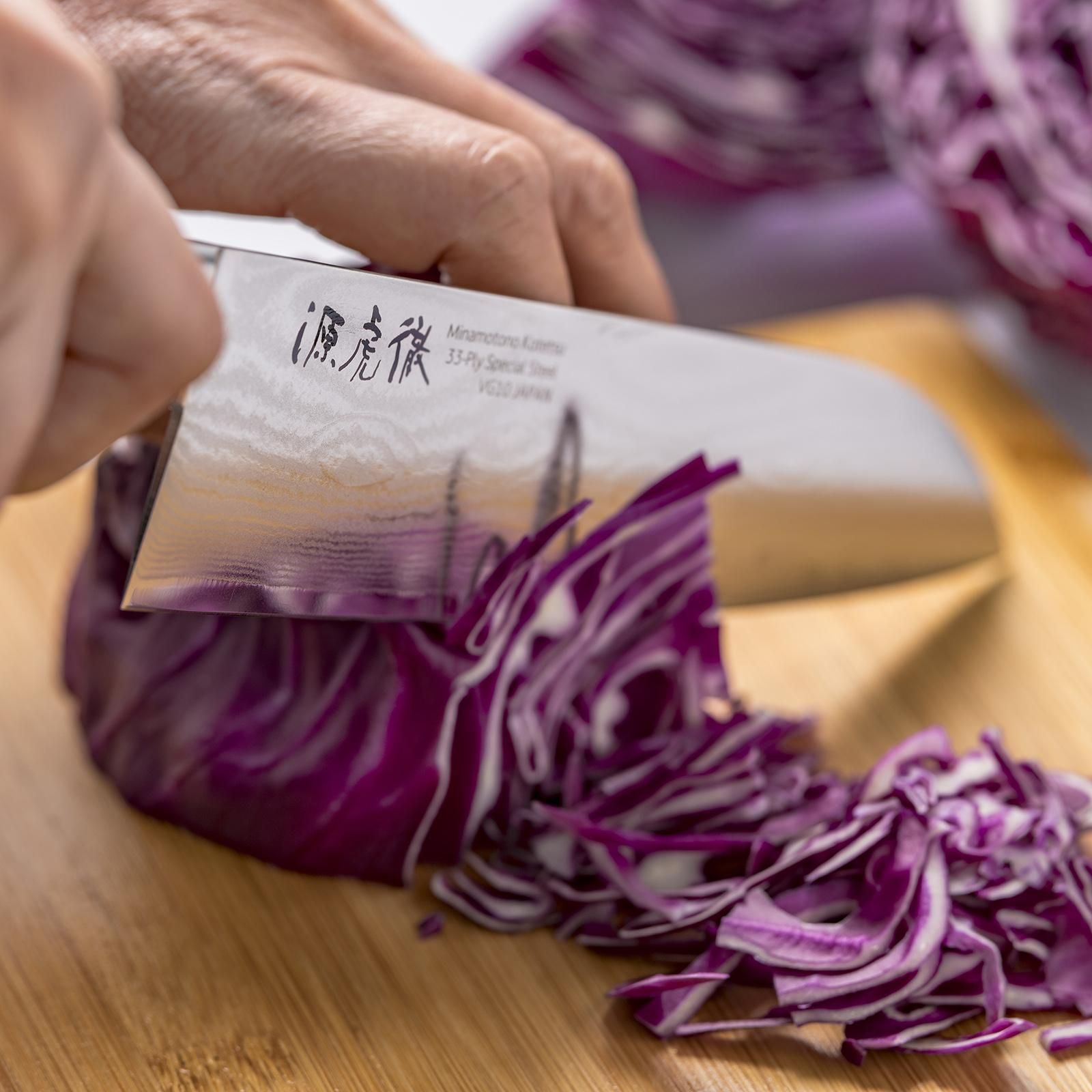 TAKAYURI ダマスカス三徳包丁 180mm 青木刃物製作所 堺孝行 33層槌目ダマスカス 三徳 180mm 07392 (包丁