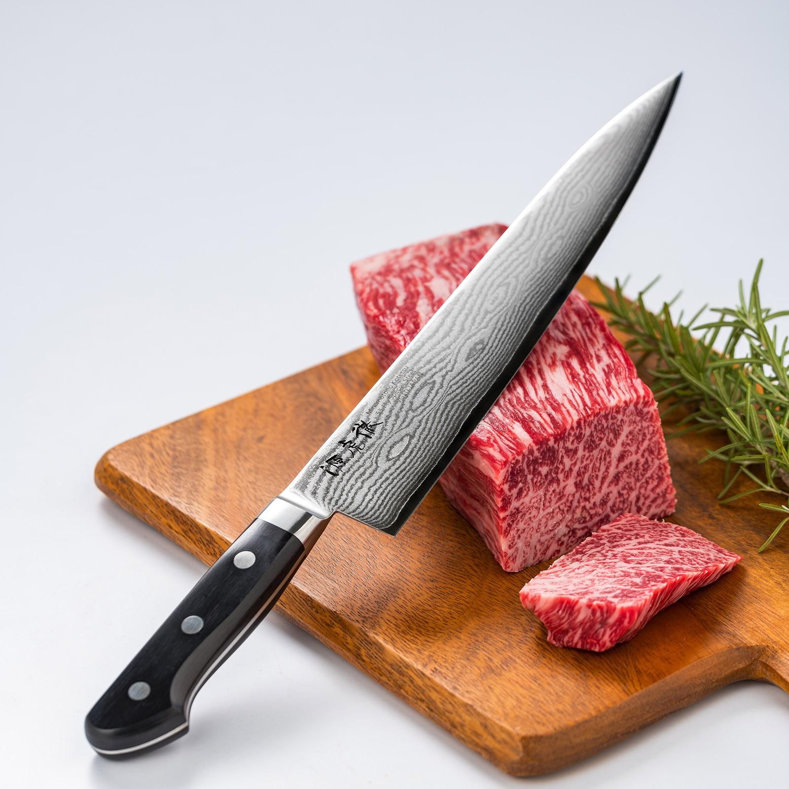 牛刀 ダマスカス 240mm 包丁 東源正久 牛刀 ダマスカス 240mm 包丁 東源正久