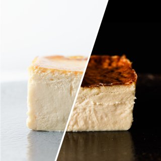 チーズケーキ2種（クリーム/カマンベール）レギュラーサイズセット