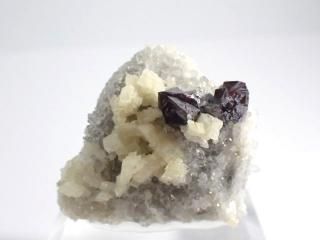 辰砂・ドロマイト・水晶- 11MINERAL『一つ一つ厳選した鉱物