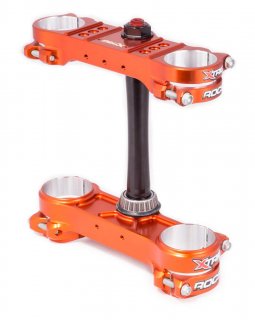 ROCS PRO TRIPLE CLAMPS ALL KTM/HVA/GASGAS 14-22 Orange 20mm-22mm