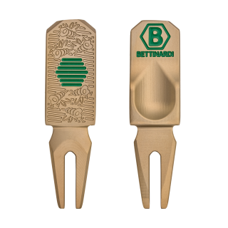 <img class='new_mark_img1' src='https://img.shop-pro.jp/img/new/icons5.gif' style='border:none;display:inline;margin:0px;padding:0px;width:auto;' />DIVOT TOOL STINGER GOLD FLAME GREEN