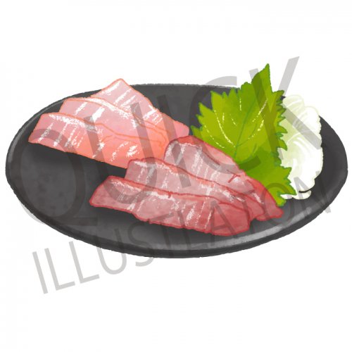 刺身 イラスト 食べ物 夕食 料理 クッキング 和食 カニ かに 鮮魚 海鮮料理