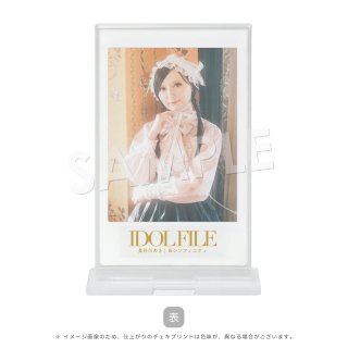 IDOL FILE Vol.27｜チェキスタンド［長谷川あき｜＆シンフィニティ］A