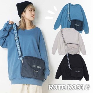 ROTE ROSA(ローテローザ)BAG付き トレーナー