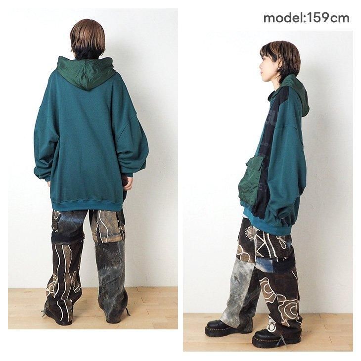 EL RODEO エルロデオ パーカー 羽織 ロゴ ジップアップ 可愛い