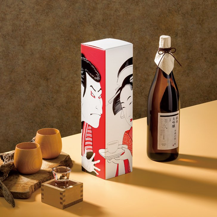 一升瓶用箱 - syaku - 酌 | 和気オンライン | お酒・ワイン・フードのギフトパッケージ