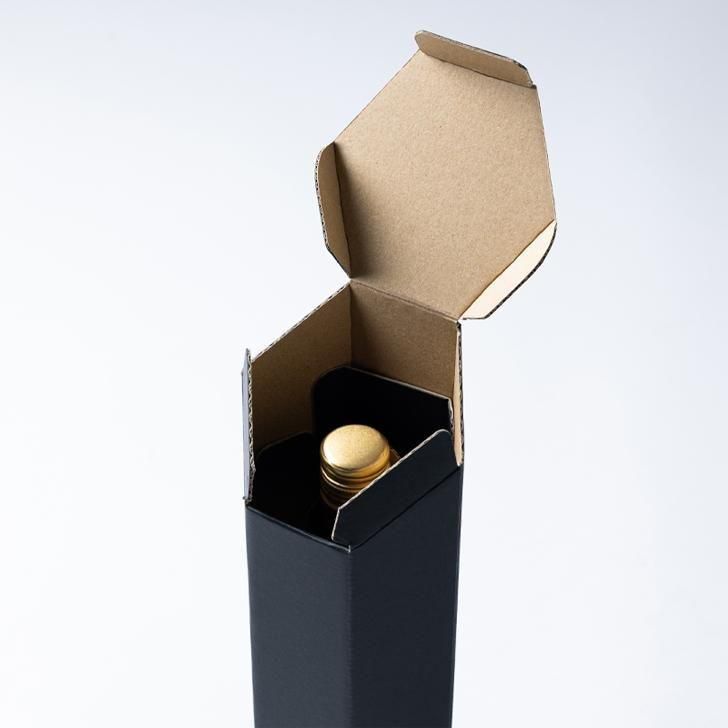 六角 四合瓶1本箱 銀灰/50入 | 和気オンライン | お酒・ワイン