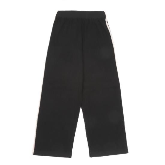 ラクチン ニットパンツ】アルパカ混ピマコットンニットパンツ 外