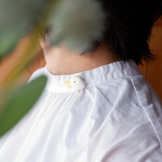 イホシロ窯 アクセサリー「アヒル」