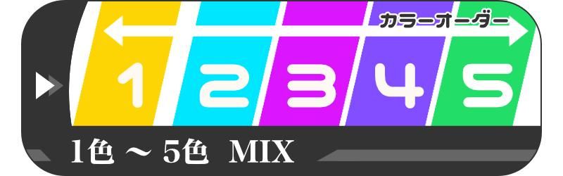 カラーオーダーポンポン、１～５色