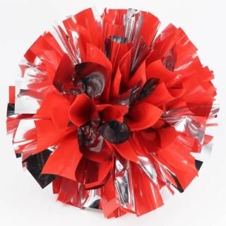 未使用ポンポン(メタルレッド)22個 グループ【レッド系】チア用ポンポン販売のお店 -ビビ子の