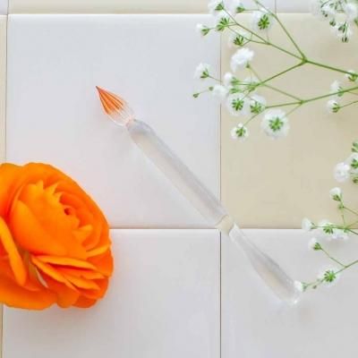 きのうのこと。オリジナルガラスペン 琥珀びより。 再入荷】 きのうのこと。 ガラスペン こはくとうブルー 琥珀