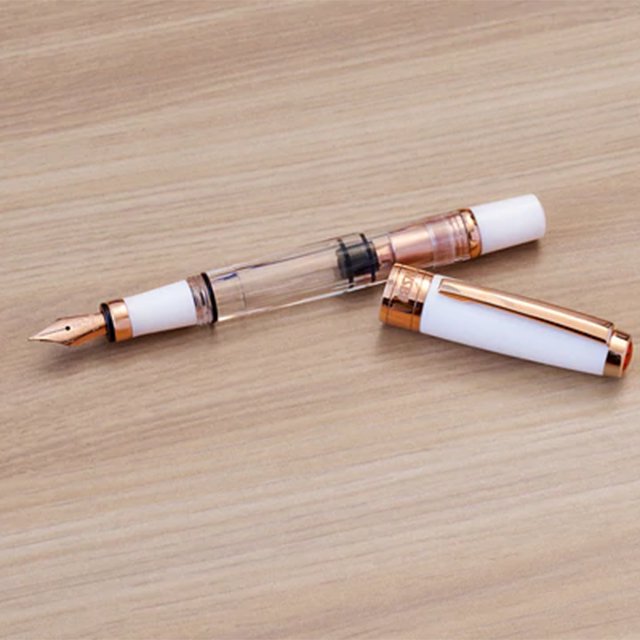 TWSBI DIAMOND 580 White Rose Gold Ⅱ (ツイスビー ダイヤモンド 580 ...