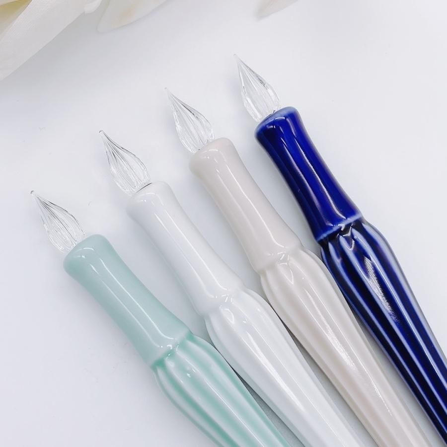 HIZEN5 白磁ガラスペン　有田焼 白磁ガラスペン｜有田焼 | HIZEN5