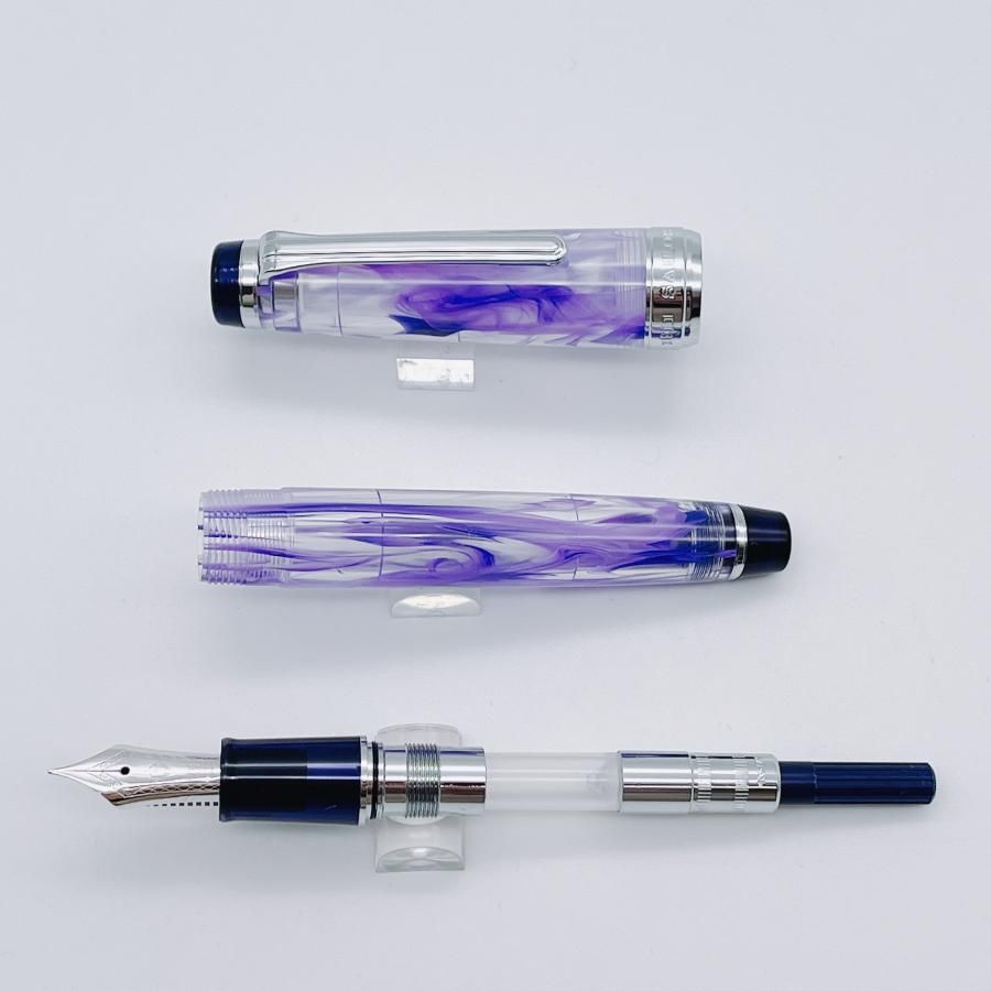 【訳あり特価】セーラー万年筆 ヴェイリオ バイオレット 14金ニブ仕様 中字 訳あり特価】セーラー万年筆 ヴェイリオ バイオレット 14金ニブ仕様