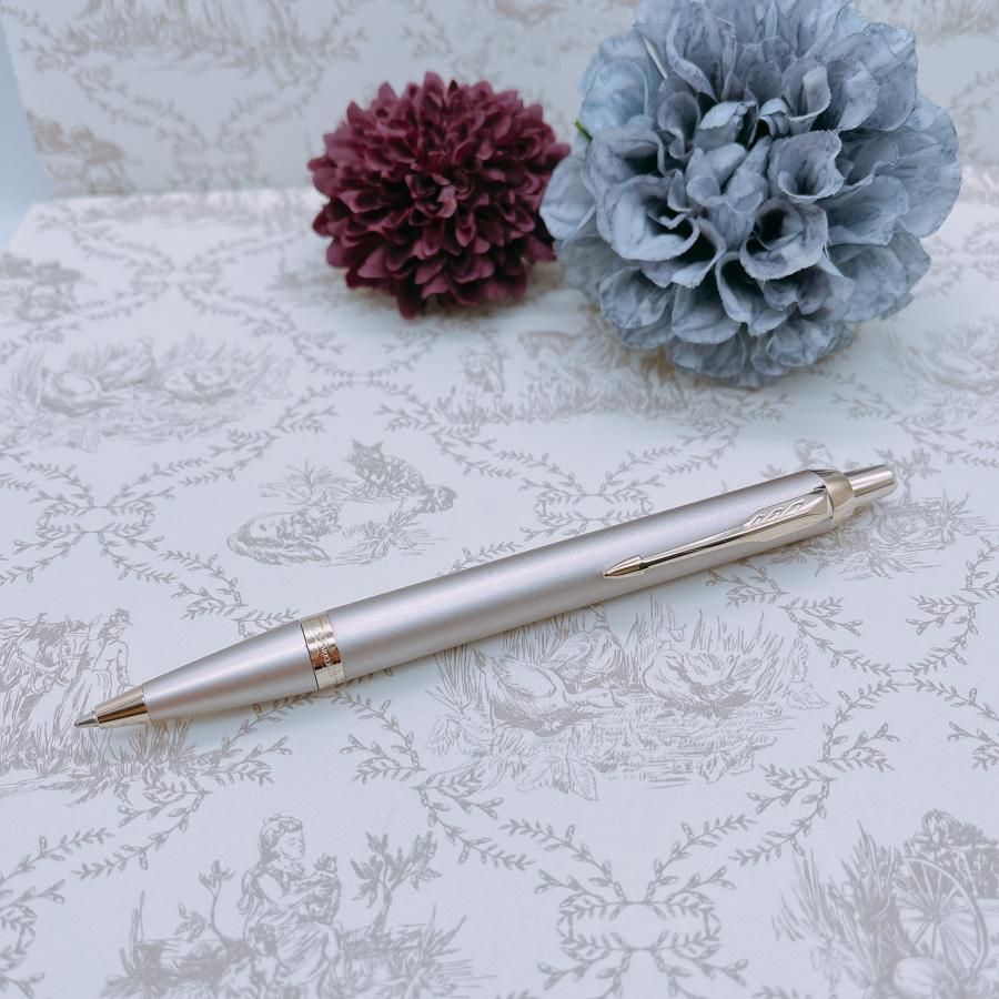 PARKER】パーカー・IM モノクローム シャンパンCHT ボールペン