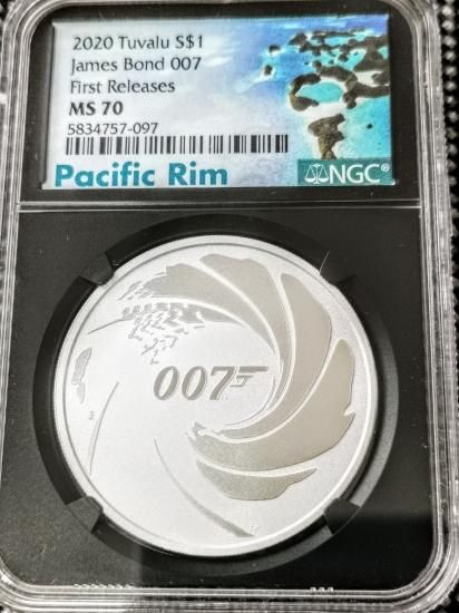 ☆レア世界323枚鑑定☆MS70FR☆ファーストリリース☆2020年